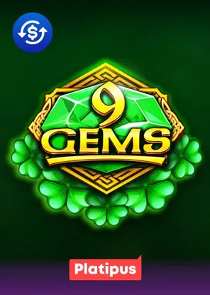 9 Gems pokie by Platipus at Popmolly