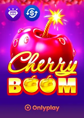 Cherry Boom pokie by Onlyplay at Popmolly