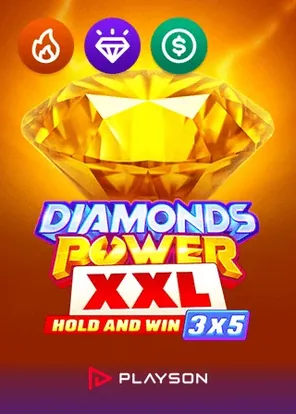 Diamonds Power XXL Hold And Win pokie by Playson at Popmolly