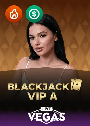 BlackJack VIP A LiveVegas live dealer table by Live tables at Popmolly
